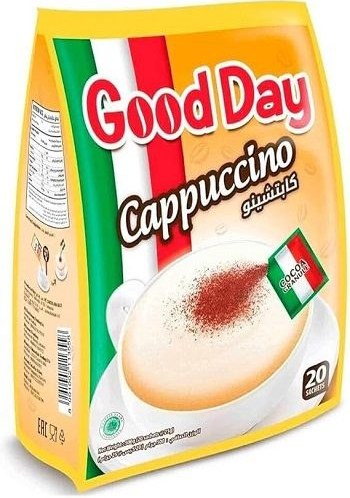 کاپوچینو رژیمی 30 عددی باکس 6 تایی گود دی GOOD DAY CAPPUCCINO