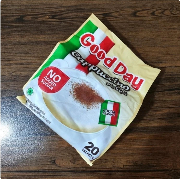 کاپوچینو رژیمی 30 عددی گود دی 6 باکس 6 تایی عمده GOOD DAY CAPPUCCINO