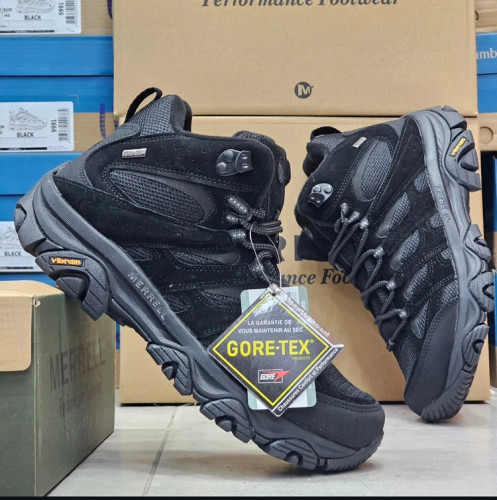 بوت کوهنوردی و طبیعت گردی مرل گورتکس سایز ۴۰ الی ۴۵ Merrell Moab 3 Mid GTX