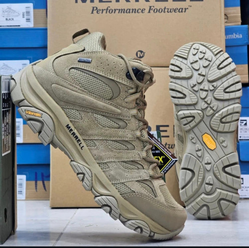 بوت کوهنوردی و طبیعت گردی مرل گورتکس سایز ۴۰ الی ۴۵ Merrell Moab 3 Mid GTX