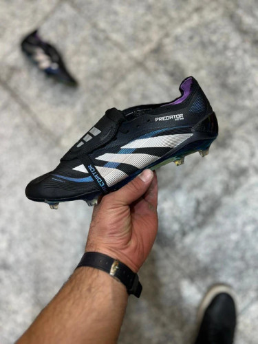 کتونی فوتبال آدیداس پردیتور مشکی سایز 40 تا 45 ADIDAS PREDATOR