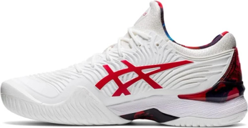 کفش تنیس آل کورت و خاک رس و بدمینتون نواک سایز 45 و 46 ASICS Court FF Novak LE