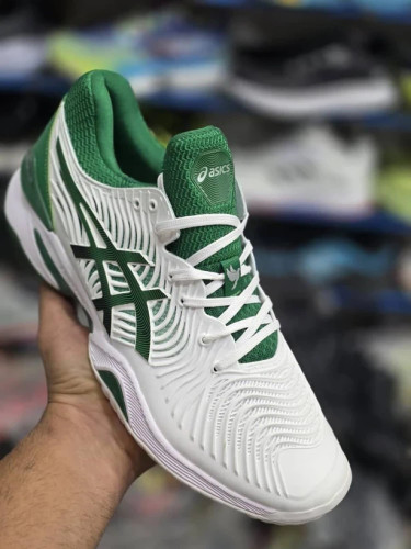 کفش تنیس آل کورت و خاک رس و بدمینتون نواک سایز 45 ASICS Court FF Novak LE