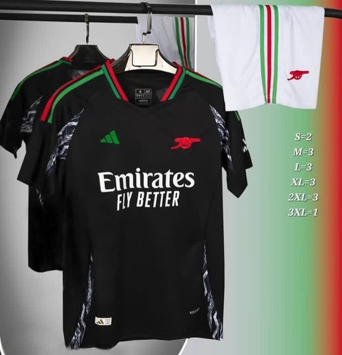 کیت تیشرت فوتبالی پلیری آدیداس آرسنال سایز S تا ADIDAS ARSENAL 2XL