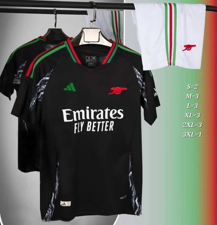 کیت تیشرت فوتبالی پلیری آدیداس آرسنال سایز S تا ADIDAS ARSENAL 2XL
