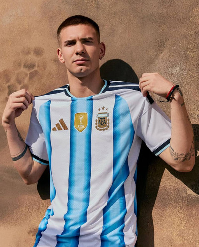 کیت تیشرت فوتبالی پلیری آدیداس آرژانتین سایز S تا ADIDAS ARGENTINA 2XL