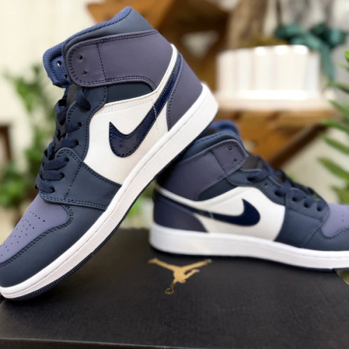 کتونی نایک ایر جردن اسپرت وان لو سرمه ای سفید بنفش سایز ۴۰ تا ۴۵ Nike Air Jordan 1 low SE