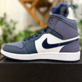 کتونی نایک ایر جردن اسپرت وان لو سرمه ای سفید بنفش سایز ۴۰ تا ۴۵ Nike Air Jordan 1 low SE