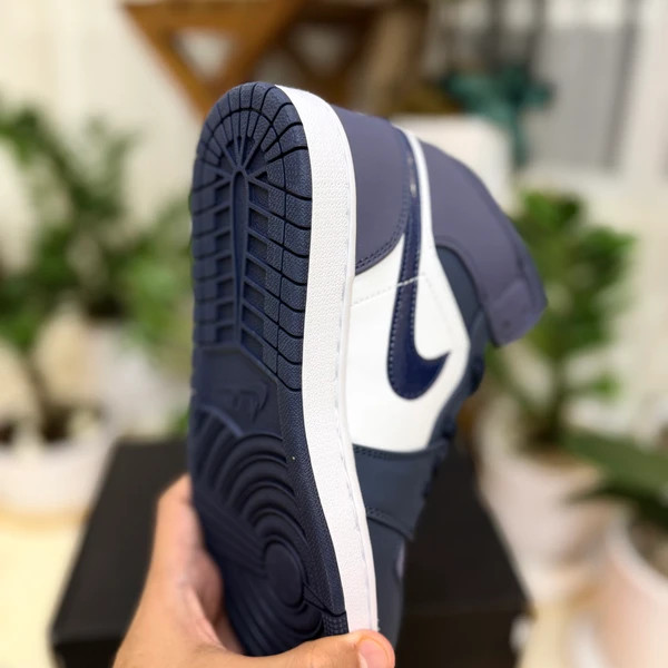 کتونی نایک ایر جردن اسپرت وان لو سرمه ای سفید بنفش سایز ۴۰ تا ۴۵ Nike Air Jordan 1 low SE