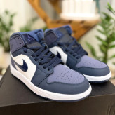 کتونی نایک ایر جردن اسپرت وان لو سرمه ای سفید بنفش سایز ۴۰ تا ۴۵ Nike Air Jordan 1 low SE