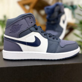 کتونی نایک ایر جردن اسپرت وان لو سرمه ای سفید بنفش سایز ۴۰ تا ۴۵ Nike Air Jordan 1 low SE