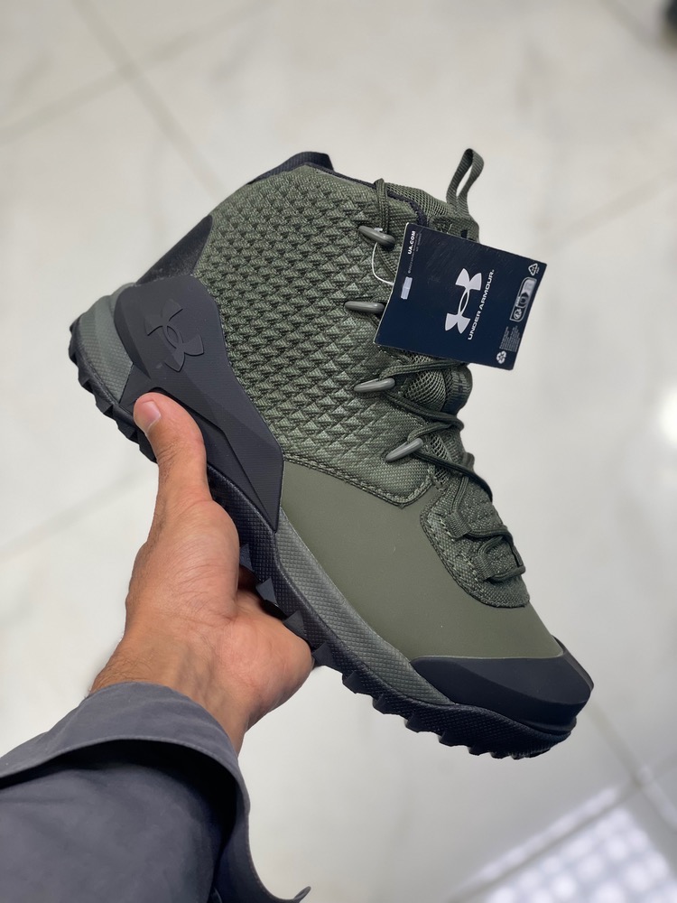 کتونی آندرآرمور سبز زیتونی مشکی سایز 40 تا 45 Under armour infil hike