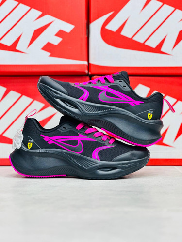 کتونی نایک زوم ایکس مشکی بنفش سایز 37 تا 40 Nike Zoom X