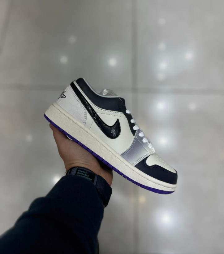 کتونی ایر جردن وان سفید مشکی 3 رنگ سایز 37 تا 45 NIKE AIR JORDAN
