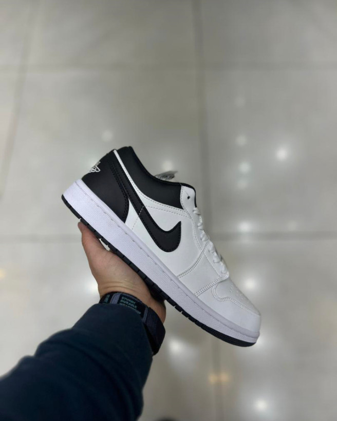 کتونی ایر جردن وان سفید مشکی سایز 37 تا 45 NIKE AIR JORDAN