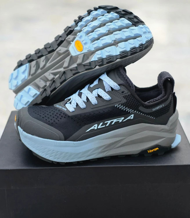 کتونی تراکینگ آلترا مدل المپوس ۶ مشکی سایز ۴۰ تا ۴۵ altra Olympus 6