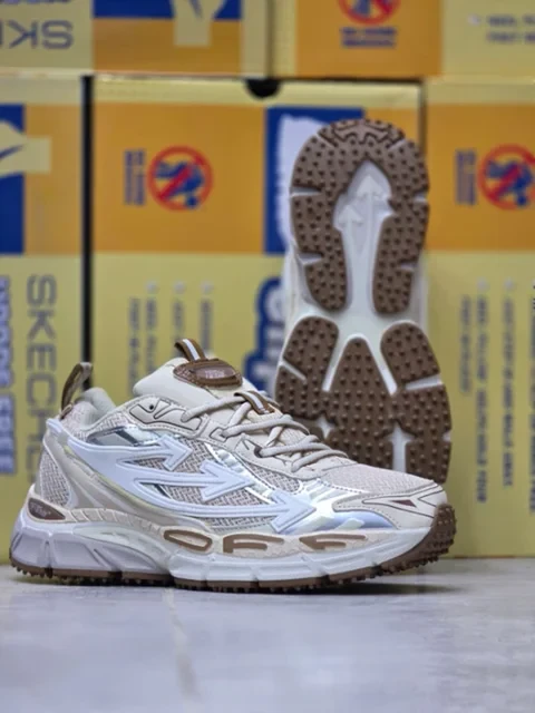 کتونی آف وایت کرم بژ سایز 40 تا 45 Off White Shoes
