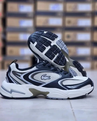 کتونی لاگوست استورم 96 سفید مشکی کرم سایز 40 تا 45 LACOSTE Storm 96