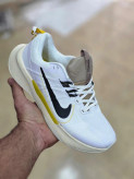 کتونی اسپرت نایک جونیپر تریل 2 سفید مشکی زرد سایز 39 الی 45 Nike Juniper Trail 2