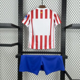 کیت بچه گانه تیشرت اول نایک اتلتیکو مادرید 2025/26 سایز 20 تا 30 NIKE ATLETICO MADRID 2025/26