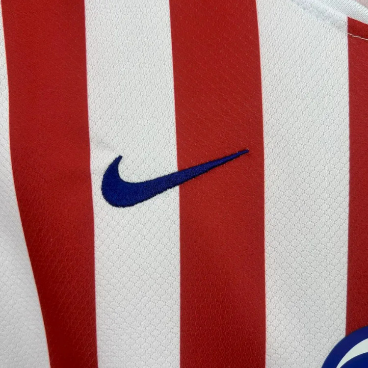 کیت بچه گانه تیشرت اول نایک اتلتیکو مادرید 2025/26 سایز 20 تا 30 NIKE ATLETICO MADRID 2025/26
