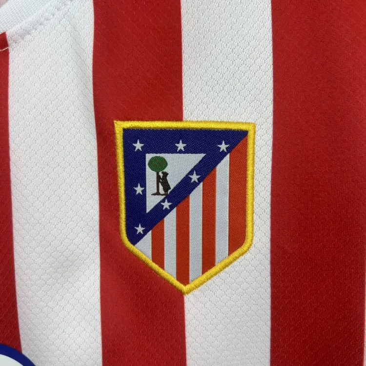کیت بچه گانه تیشرت اول نایک اتلتیکو مادرید 2025/26 سایز 20 تا 30 NIKE ATLETICO MADRID 2025/26