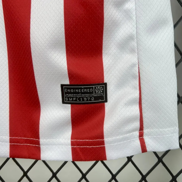 کیت بچه گانه تیشرت اول نایک اتلتیکو مادرید 2025/26 سایز 20 تا 30 NIKE ATLETICO MADRID 2025/26