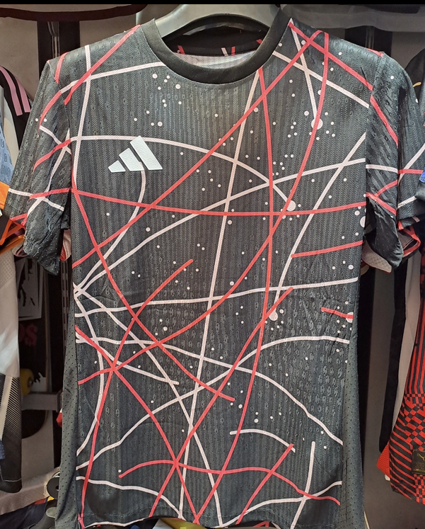 تیشرت بدمینتون و تنیس آدیداس مشکی قرمز سفید سایز S تاADIDAS 2XL