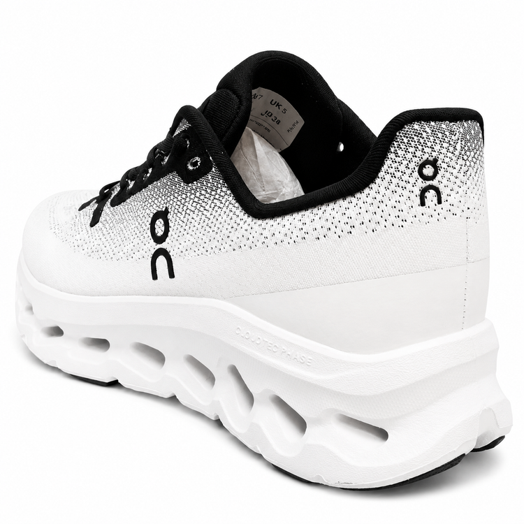 کتونی آن رانینگ کلود تیلت رنگ طوسی مشکی سایز 37 تا 40 ON RUNNING CLOUD TILT GREY BLACK