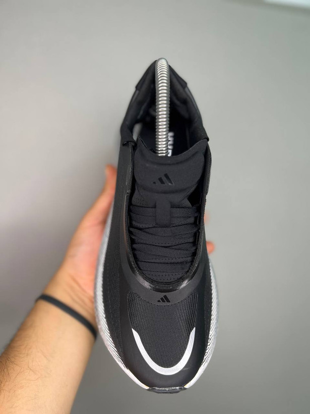 کتونی آدیداس هایپر بوست سایز 37 تا 45 مشکی سفید ADIDAS HYPERBOOST