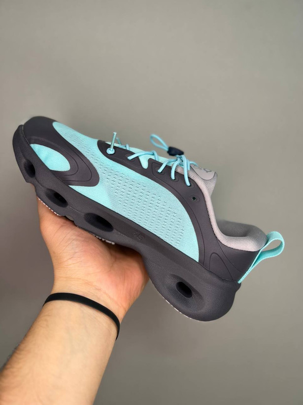 کتونی آن رانینگ لوئوه کلود سولو فیروزه ای مشکی سایز 37 تا 40 ON RUNNING LOEWE CLOUD SOLO