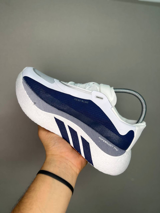کتونی آدیداس هایپر بوست سایز 37 تا 45 سرمه ای سفید ADIDAS HYPERBOOST
