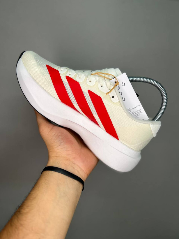 کتونی آدیداس آدیزیرو 37 تا 40 سفید قرمز ADIDAS ADIZERO