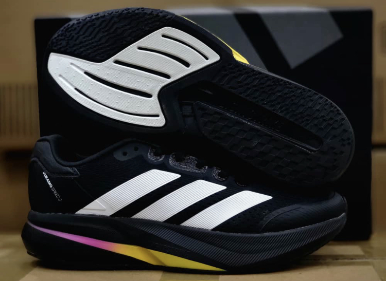 کتونی آدیداس دورامو اسپید ۲ سایز 40 تا 45 مشکی سفید Adidas Duramo Speed 2