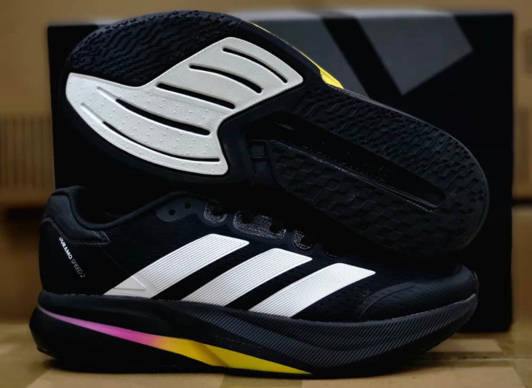 کتونی آدیداس دورامو اسپید ۲ سایز 40 تا 45 مشکی سفید Adidas Duramo Speed 2