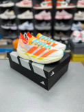 کتونی آدیداس آدیزیرو تاکومی سن 11 سایز 37 تا 40 سفید نارنجی زرد ADIDAS ADIZERO