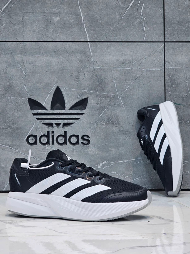 کتونی آدیداس دورامو اسپید ۲ سایز 40 تا 45 مشکی سفید Adidas Duramo Speed 2