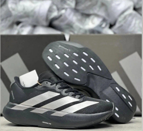 آدیداس آدی زیرو پرو ۴ سایز 38 تا 45 مشکی نقره ای Adidas adizero pro 4
