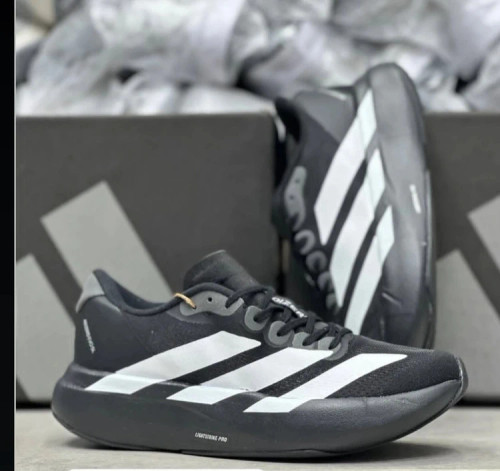 آدیداس آدی زیرو پرو ۴ سایز 38 تا 45 مشکی سفید Adidas adizero pro 4