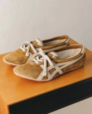 کتونی اسیکس ورساچه اونیتسوکا تایگر بژ کرم سایز 37 تا 40 ASICS VERSACE ONITSUKA TIGER