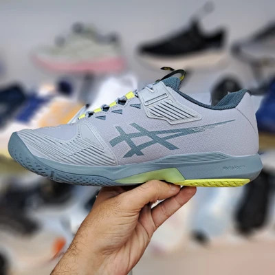 کتونی تنیس اسیکس سولوشن اسپید سایز 41 تا 45 سفید ASICS SOLUTION SPEED FF